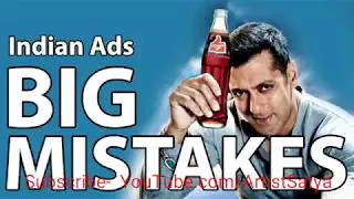 Funny Mistakes In Indian Ads || Bollywood Ads || Television Ads || ArtistSatya