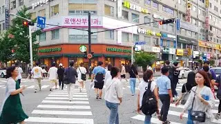 [4K] Walking around Ilsan shopping arcade street│Ilsan, Korea