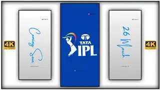 Coming soon ✨ IPL🤩 || 4k full screen status ||&nbsp;#shorts || TATA IPL 2022||#ipl