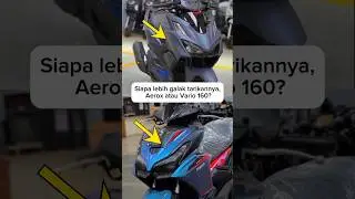Aerox vs Vario 160‼️ Siapa Lebih Galak Tarikannya? Gaspol Aja Atau Nanggung Bro?!