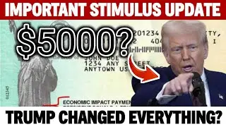 IMPORTANT STIMULUS UPDATE | TRUMP JUST CHANGED EVERYTHING? SSA SSI SSDI VA PAYMENTS 2025