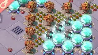 These Boom Beach Mega Crab Stages are Getting Insane! Boss Event! (Stages 45-47)