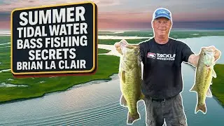 Summer Time Tidal Bass Fishing Tips & Tricks with James River BFL Winner Brian La Clair