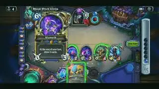 1000 Card Combo In 1 Turn Hearthstone