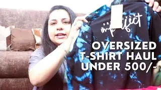 Trendy Oversized T-shirts Haul: Best Amazon Finds Under 500/- | #amazonfinds | Shalini Jaimini