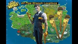 Search Different Golden Pipe Wrenches - All Locations!!!