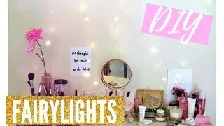 DIY FAIRYLIGHT WALL | Carmen.