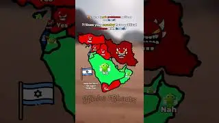 Does your country have political problems with Israel #map #israel #war #history #geography #shorts