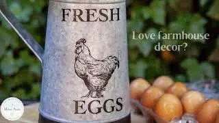 Love Farmhouse Decor? | Farm Animals Mesh Stencil | A Makers' Studio