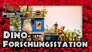 Schleich  Große Dino - Forschungsstation - 41462 Unboxing & Review Deutsch / German