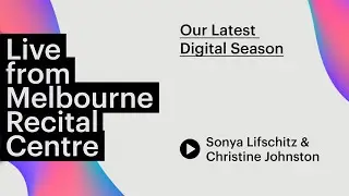 Sonya Lifschitz & Christine Johnston perform Crumb's Lyre Live from Melbourne Recital Centre