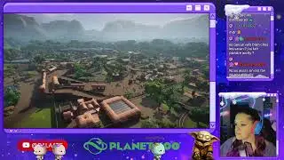 🔴 On finalise la serre et les backstages sur PLANET ZOO !!!