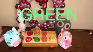 TODDLER ONLINE SCHOOL LEARN COLORS WITH BLUEY & PINKY , SENSORY PLAY FOR TODDLER&rsquo;S FIRST COLORS