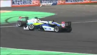 European Formula 3 2015. Nurburgring. Lorandi and Jeffri contact