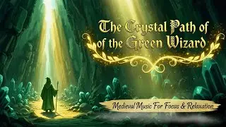 Medieval Music For Focus & Relaxation | The Crystal Path of the Green Wizard