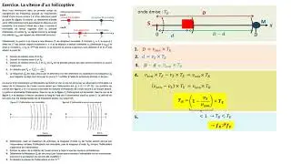 TERMspé. Exercice : Doppler et hélicoptère
