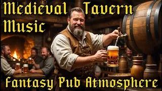 Medieval Tavern Music | Fantasy Pub Atmosphere | Witcher & Skyrim, D&D Inspired | Oktoberfest Vibe🍺