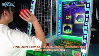 EPARK Passion Blasting Throw Ball Game Machine#gamemachine #eparkamusement #arcademachine
