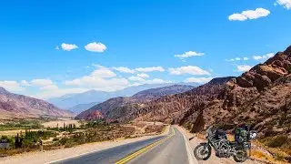 - ENTREI NA ARGENTINA POR LAQUIACA | COM CHUVA DE GRANIZO | VIAGEM DE MOTO PARA #peru #argentina