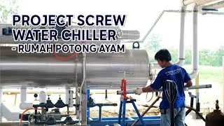 Screw Water Chiller utk Rumah Potong Ayam