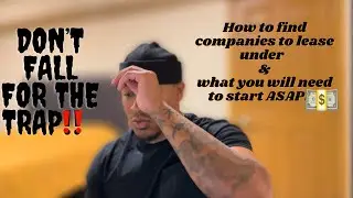 HOW TO FIND COMPANIES TO LEASE ON TO AS AN OWNER OPERATOR | CDL Hotshot Trucking