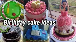 Birthday/anniversary cake designs easy| different types of birthday cake ideas
