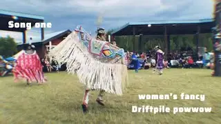 Ruffle Women&rsquo;s fancy Driftpile powwow 2025