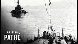 Towing Practice On A French Dreadnought (1914-1918)