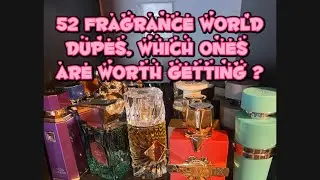 Honest review on 52 fragrance world fragrances