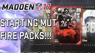 Madden 17 ULTIMATE TEAM GAMEPLAY MUT STARTER Players Packs BIG PACK OPENING MUT 17 EP 1