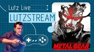Играем в Metal Gear Solid (PS one). 1 часть [LutzStream]