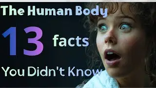 The Human Body: 13 Terrifyingly Beautiful Truths You Didn't Know #facts