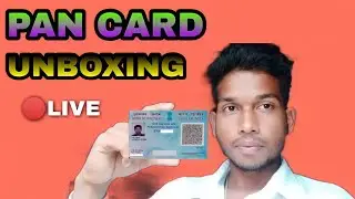 Pan card unboxing _ instant pan card apply online_ new pan card #unboxing #pancard #pancard_unboxing