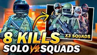 SOLO VS. 3 SQUADS *Full Equipados* en TV STATION 🔥 Arena Breakout Infinite Season 1