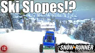SnowRunner: NEW Winter Map with SKI SLOPES!?