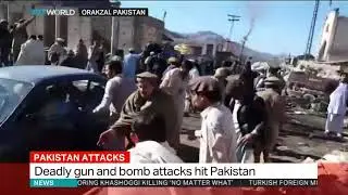 Deadly bomb blast hits market in Pakistan