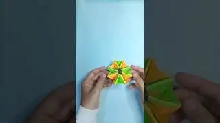 Origami Modular Antistress #origami  #craft #antistress