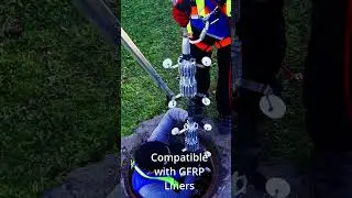 Sewertronics LED Rig UV Glass FIber Liner Curing #shorts