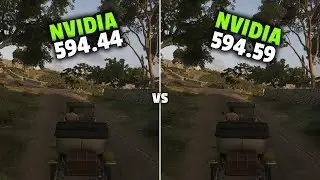 Nvidia Drivers (591.44 vs 591.59) Test in New Games RTX 3060TI