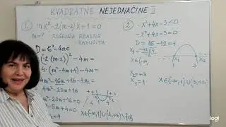 Kvadratne nejednačine 2
