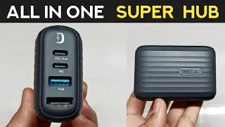 USB Hub With Power Supply & HDMI | Zendure Superhub Review In Hindi