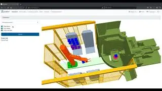 Web-Based open source digital twin for machine tending (ZeroClamp GmbH)