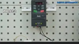 How to Use INVT PLC to Control GD20-EU VFD | Step-by-Step Guide | Raison Automation