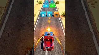 Impossible Car 2048 3D Run #11 #shorts #viral #games