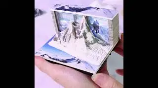 #gift #notepad #stationery #calendar #lightbox #mount 3D Memo Pad Mount Qomolangma Stationery Gift