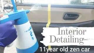 How to deep clean the interior of a Car (Hindi)? Maruti Zen Interior Detailing.