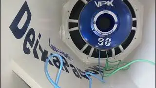 Teste do VPK 90 &eacute; forte o auto falando aprovado pra pared&atilde;o chama QVS.