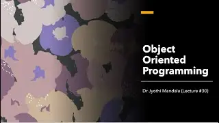 Java Programming: Lecture #30: Dynamic Method Dispatch - Runtime Polymorphism
