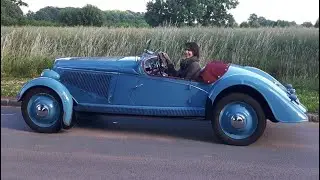 Adler Trumpf Junior Sport Roadster Lackierung