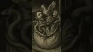 The Gruesome Roman Sack Punishment: Poena Cullei #brutaljustice #ancientbabylon #ancientcivilization